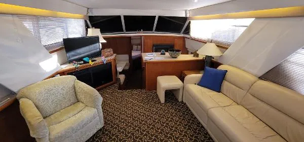 Slide: The Image of Carver Yachts 445 Aft Cabin Motor Yacht 1999 - 8