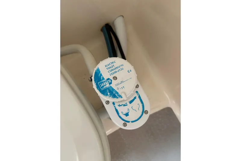 Slide: The Image of Electric toilet conversion kit on 1998 Tiara Yachts 2900 Coronet. - 33