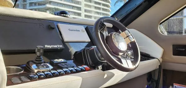 Slide: The Image of Carver Yachts C52 Command Bridge 2019 - 10