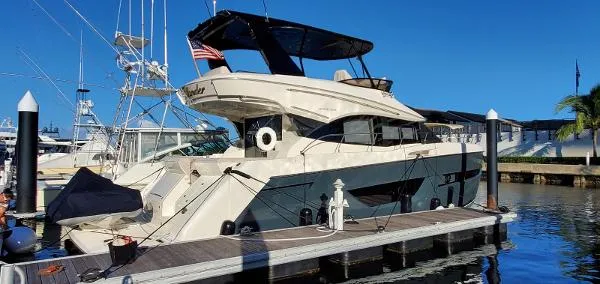 Slide: The Image of Carver Yachts C52 Command Bridge 2019 - 3