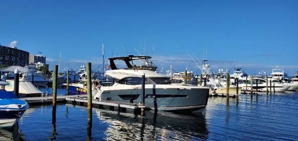 Slide: The Image of Carver Yachts C52 Command Bridge 2019 - 4