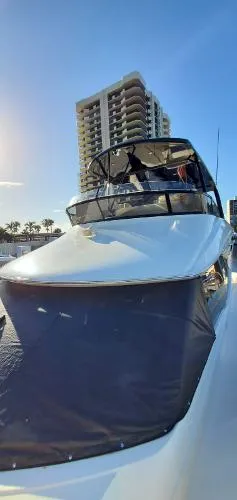 Slide: The Image of Carver Yachts C52 Command Bridge 2019 - 6