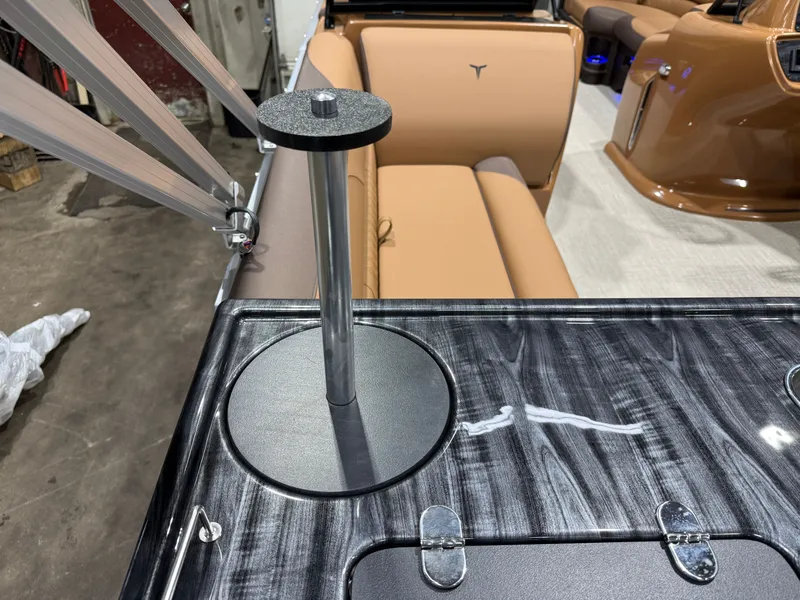 Slide: The Image of Tahoe LTZ 2385 Elite Windshield Tritoon & Honda 4-Stroke EFI 2026 - 23