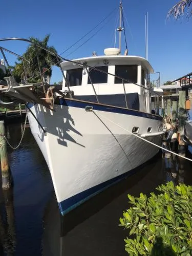 Slide: The Image of Kadey-Krogen Pilothouse Trawler 1978 - 1