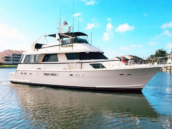 Slide: The Image of Hatteras 67 Cockpit Motor Yacht 1988 - 2