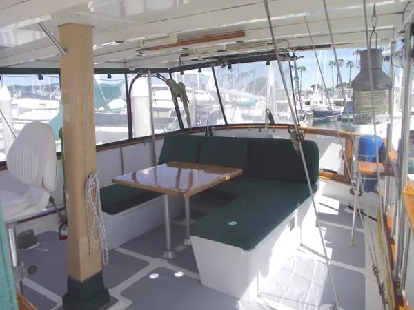Slide: The Image of Island Trader Motor Sailer 1984 - 4
