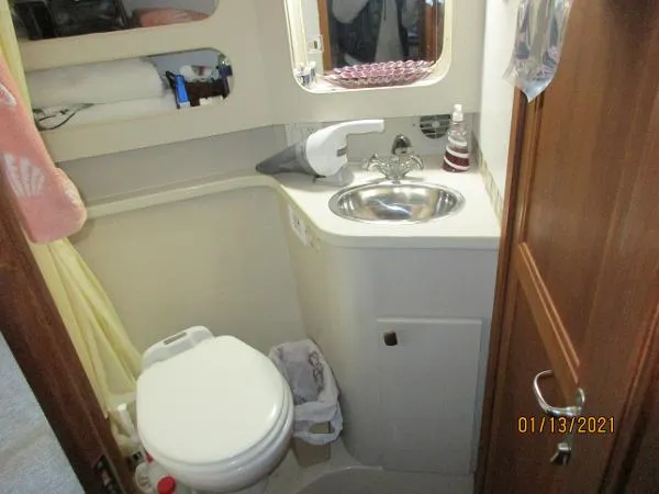 Slide: The Image of Carver Yachts 36 Aft Cabin 1991 - 7