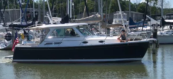 Slide: The Image of Back Cove 30 Hard Top Express 2014 - 2