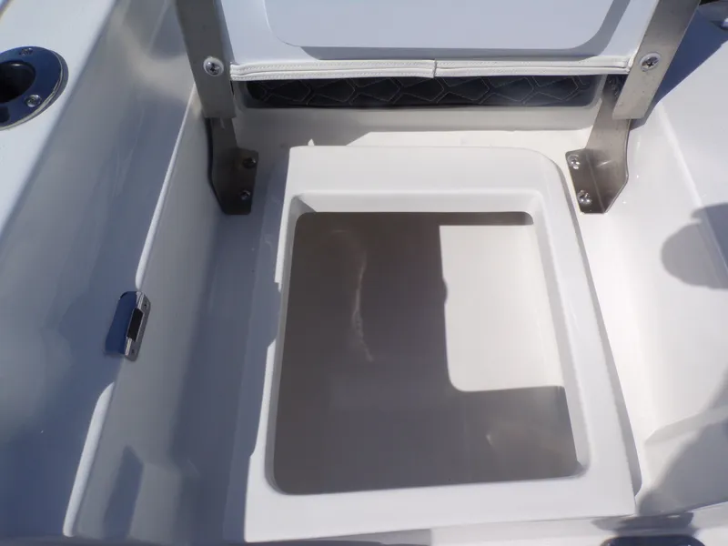 Slide: The Image of Interior of Tidewater 2110BMT boat, model year 2026. - 22