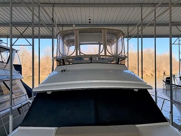 Slide: The Image of Carver Yachts 4207 Aft Cabin 1988 - 4
