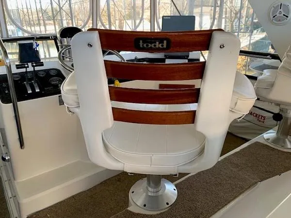 Slide: The Image of Carver Yachts 4207 Aft Cabin 1988 - 8