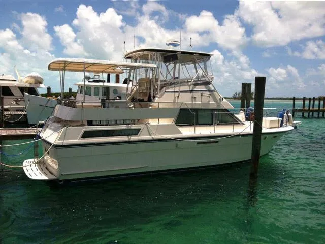 Slide: The Image of Hatteras Double Cabin Motor Yacht 1989 - 0