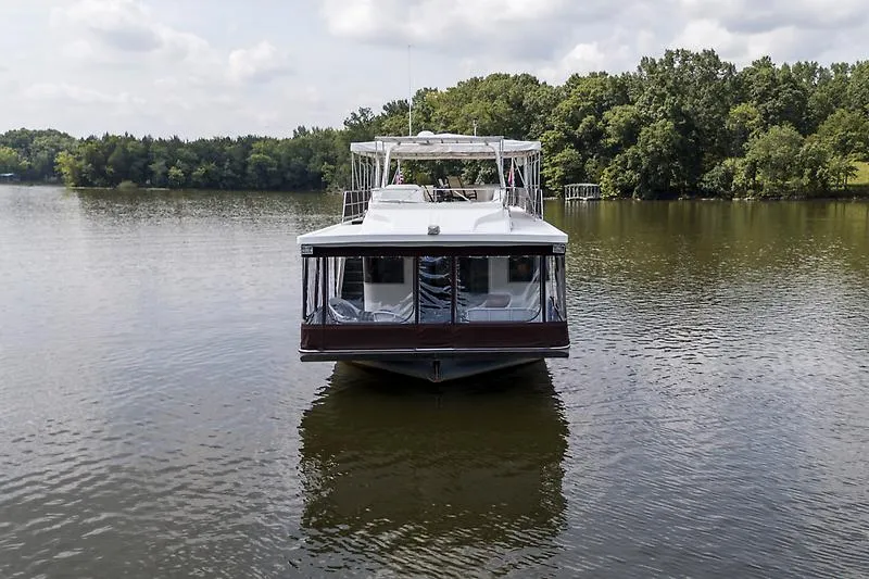 Slide: The Image of Lakeview 18' x 75' Houseboat 2007 - 2