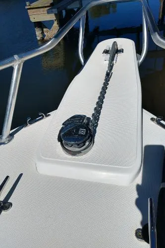 Slide: The Image of Ocean Master 31 Walkaround 1998 - 11