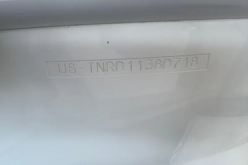 Slide: The Image of Hull identification number on 2018 Formula 310 Bowrider boat. - 7