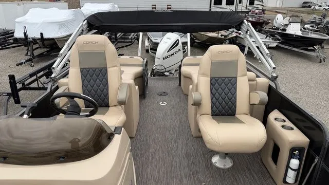 Slide: The Image of Coach Pontoons 25Rlw/ Honda 250 2016 - 13