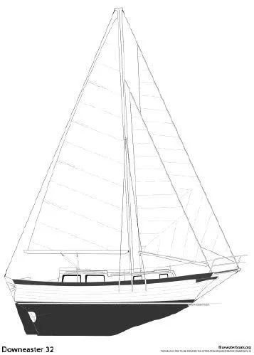 Slide: The Image of Downeast Downeaster 32C 1979 - 4