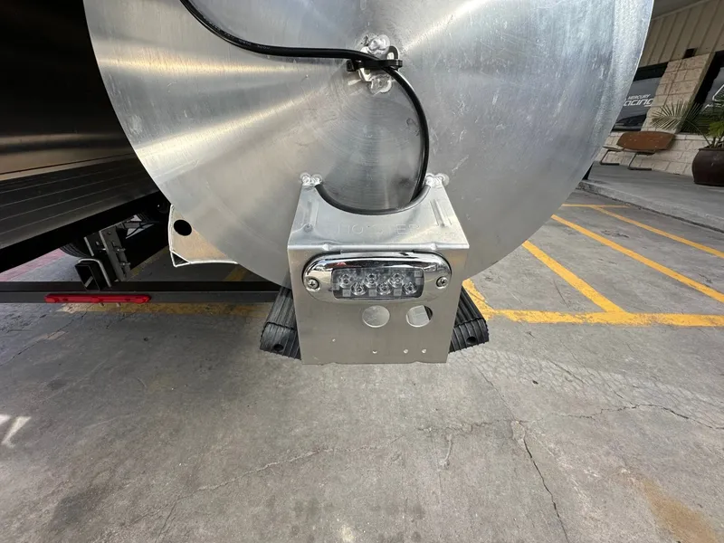 Slide: The Image of Trifecta 22 UL CS 2026, rear detail view with LED lights. - 39