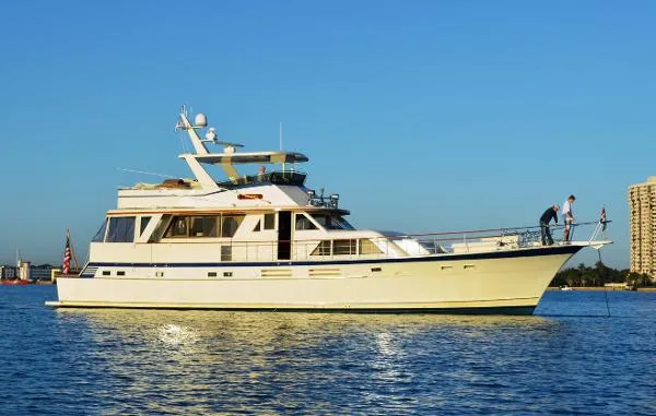Slide: The Image of Hatteras Cockpit Motor Yacht 1977 - 0