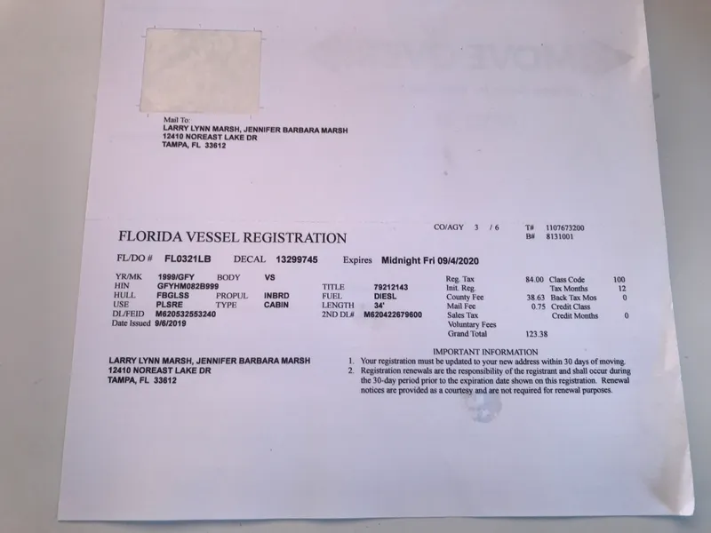 Slide: The Image of Crusader 34 Hardtop Express SF 1999 - 2