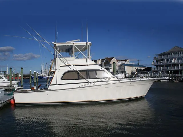 Slide: The Image of Egg Harbor 43 Sport Fisherman 1988 - 0