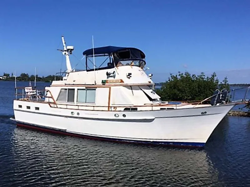 Slide: The Image of Island Gypsy 44 Flush Aft Deck 1982 - 0