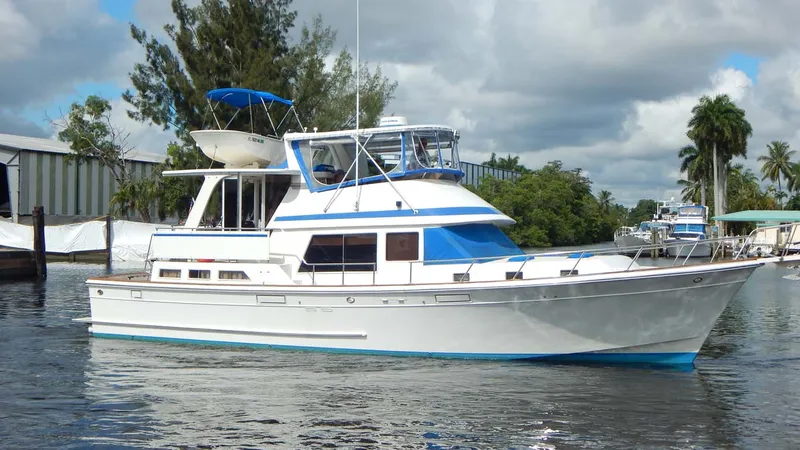 Slide: The Image of Offshore Cockpit Motoryacht 1989 - 0