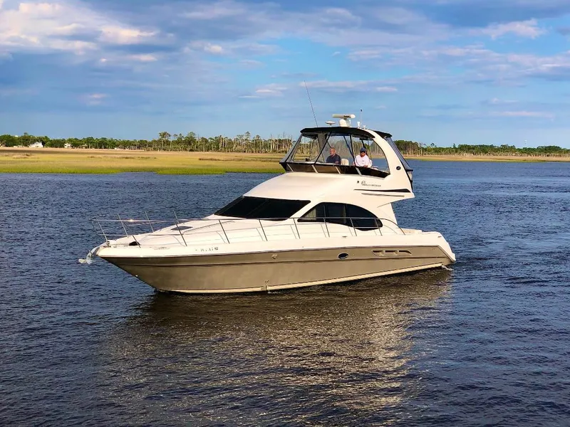 Slide: The Image of Sea Ray 420 Sedan Bridge 2005 - 0