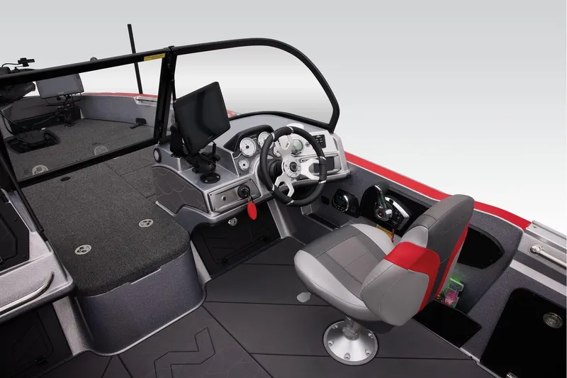 Slide: The Image of 2026 Nitro ZV20 Sport Pro storage compartment with open hatch, showcasing interior space. - 27