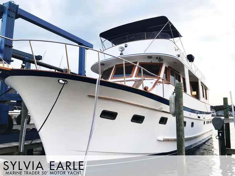Slide: The Image of Marine Trader 50 Motoryacht 1988 - 0