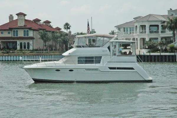 Slide: The Image of Carver Yachts 405 Aft Cabin 1998 - 0
