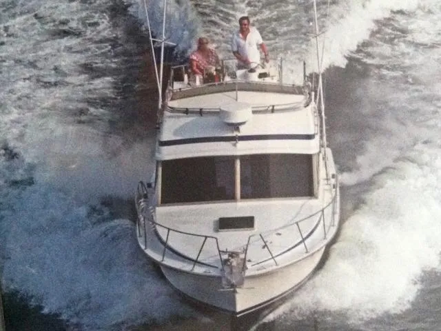 Slide: The Image of Bertram Flybridge Sedan 1984 - 0