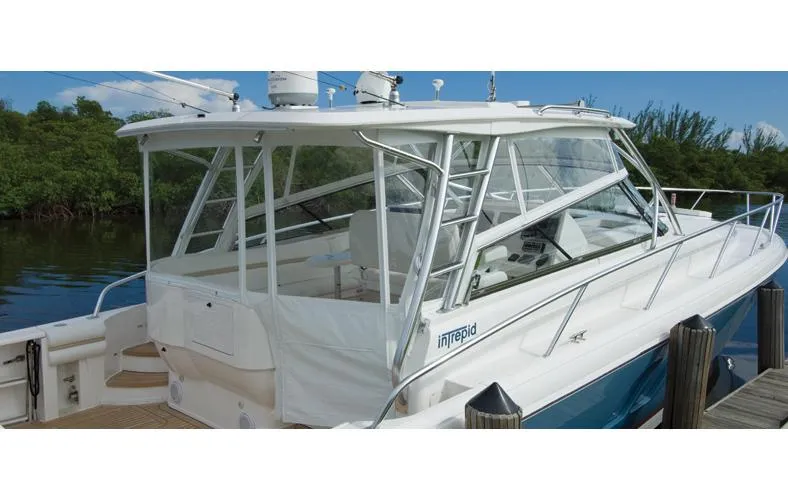 Slide: The Image of Intrepid 475 Sport Yacht 2015 - 2
