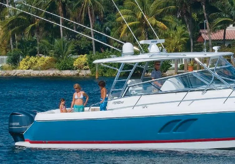 Slide: The Image of Intrepid 475 Sport Yacht 2015 - 3