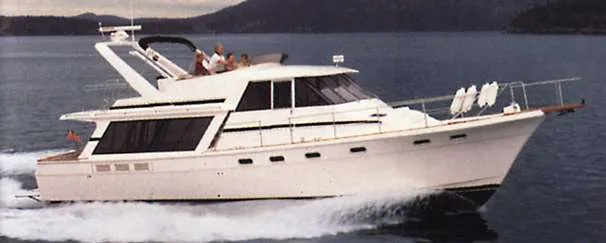 Slide: The Image of Bayliner 4588 Motoryacht 1990 - 1
