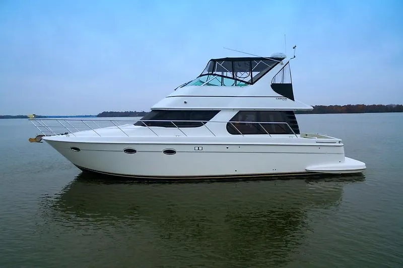 Slide: The Image of Carver Yachts 460 Voyager 2003 - 0