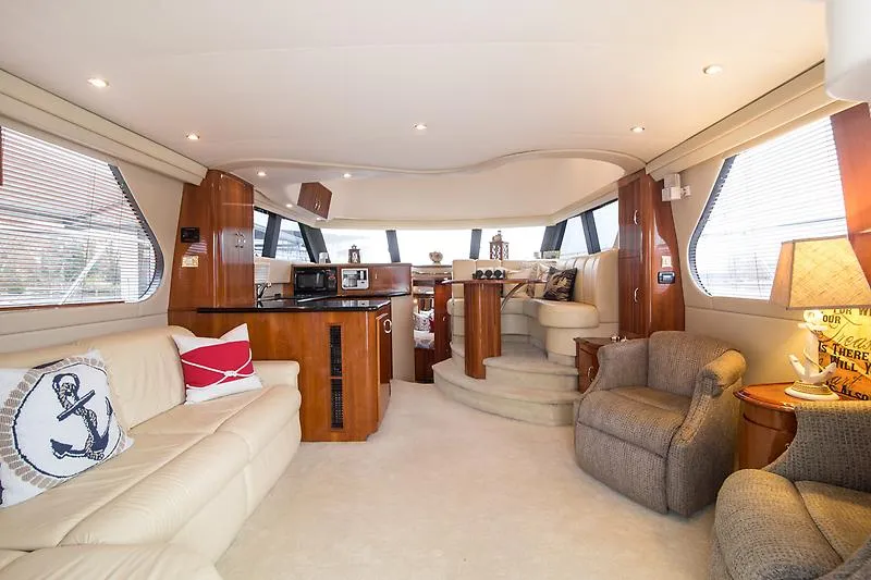 Slide: The Image of Carver Yachts 460 Voyager 2003 - 8
