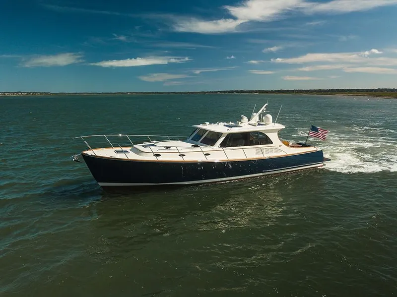 Slide: The Image of Hinckley Yachts Talaria 48 Motor Yacht 2013 - 0