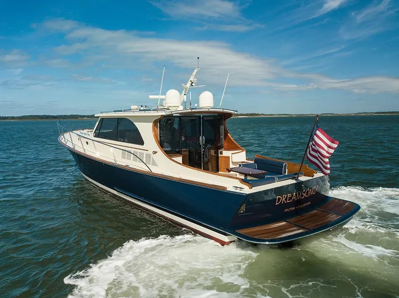 Slide: The Image of Hinckley Yachts Talaria 48 Motor Yacht 2013 - 2
