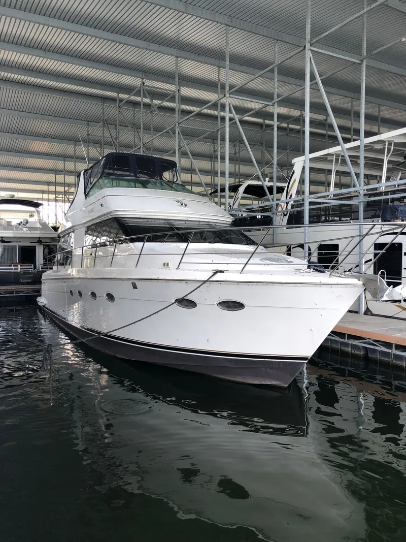 Slide: The Image of Carver Yachts 530 Voyager Pilothouse 2001 - 1