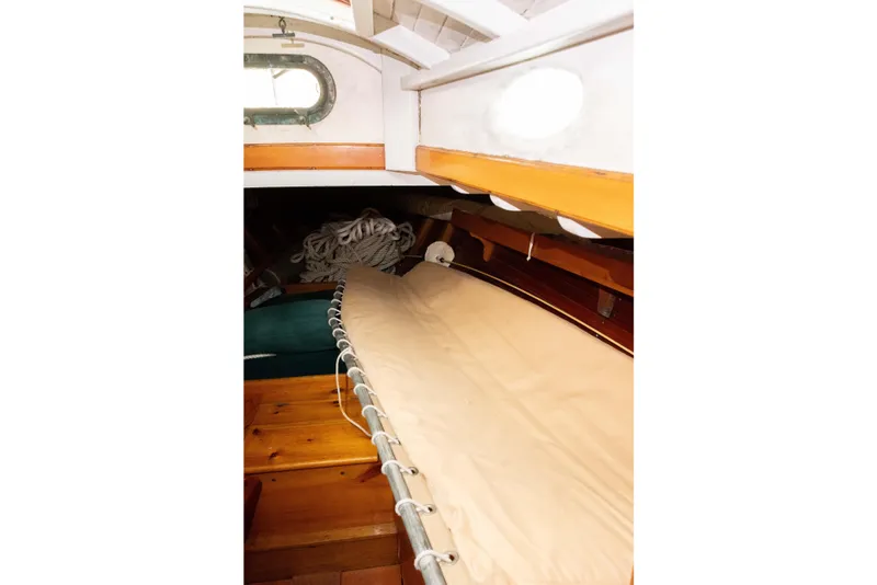 Slide: The Image of Interior of a 1965 Concordia 39 sailboat. - 41