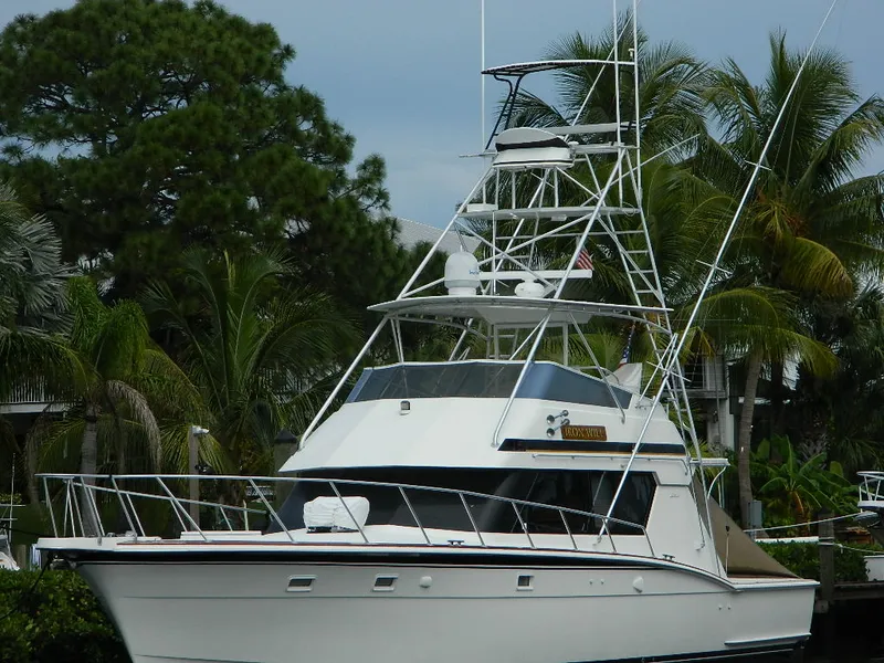 Slide: The Image of Hatteras Sport Fisherman 1988 - 0