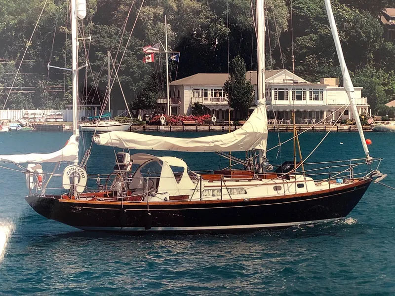 Slide: The Image of Hinckley Yachts Pilot 35 Yawl 1967 - 0