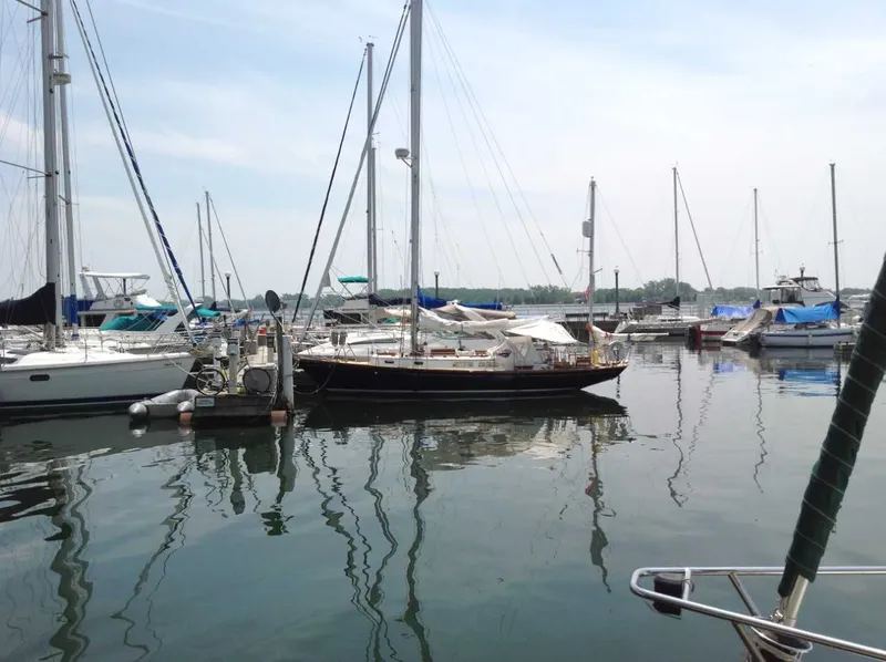 Slide: The Image of Hinckley Yachts Pilot 35 Yawl 1967 - 1