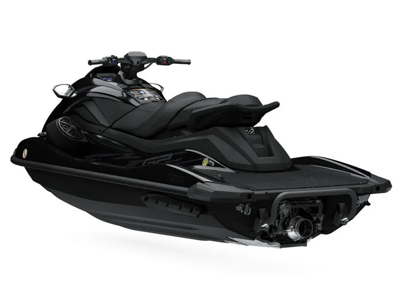 Slide: The Image of 2026 Yamaha GP SVHO jet ski with audio, black, rear view. - 7