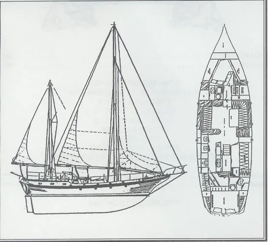 Slide: The Image of Formosa Ketch 1980 - 0