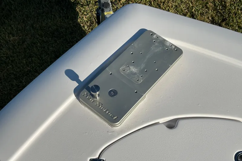 Slide: The Image of 2024 Tidewater 2500 Carolina Bay boat detail with Sea Swivel mount on deck. - 36