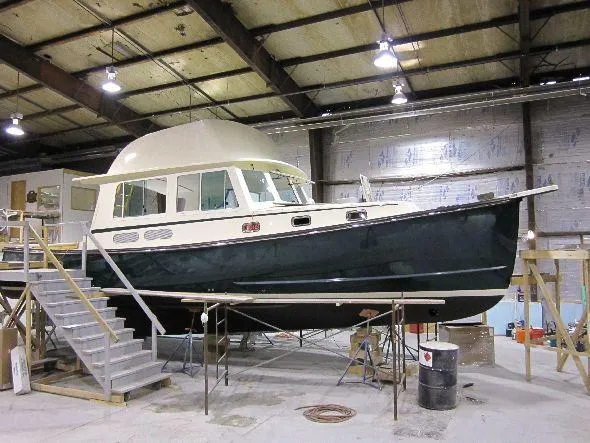 Slide: The Image of Northern Bay 38 Flybridge 2009 - 0