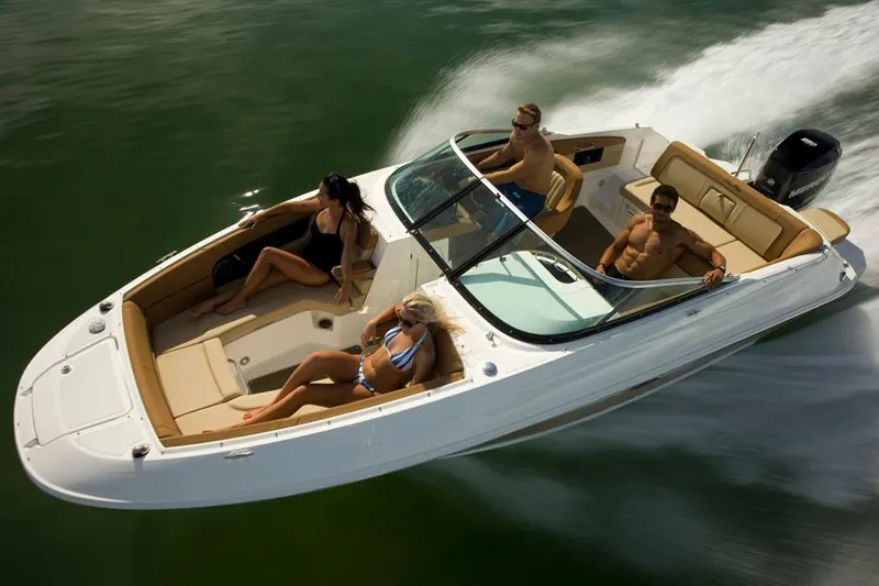 Slide: The Image of Sea Ray Sundeck Outboard 240 2014 - 0