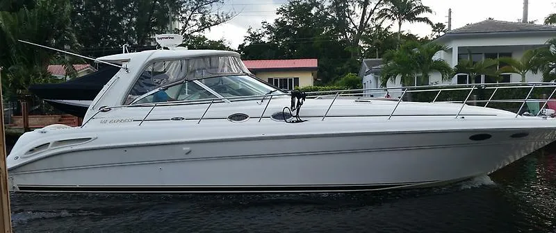 Slide: The Image of Sea Ray Express Cruiser 2003 - 0
